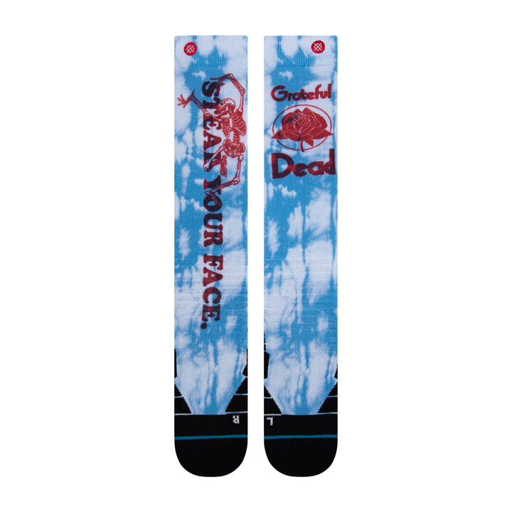 Stance Steal Your Face Snow Socks Blue