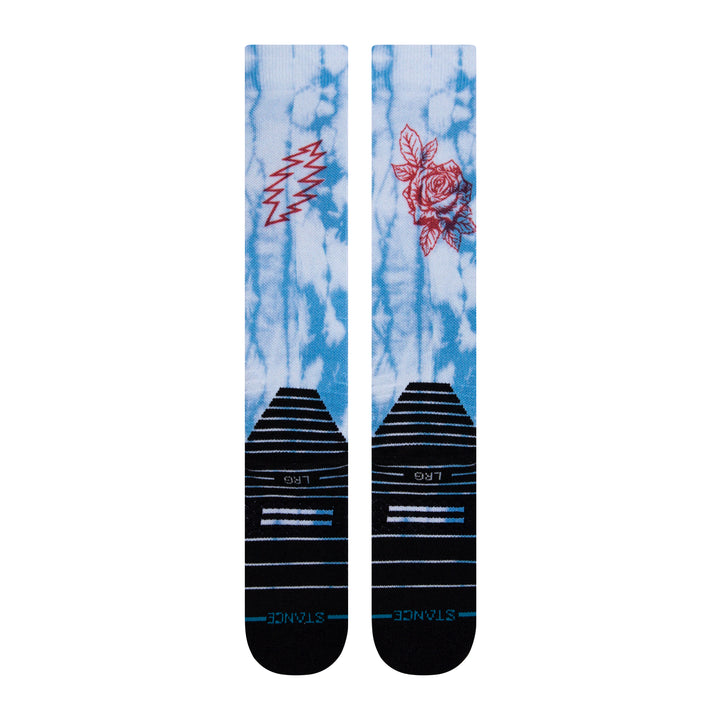 Stance Steal Your Face Snow Socks Blue