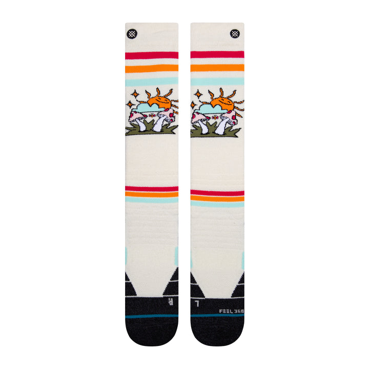 Stance Fun Guy Snow Socks Off White
