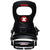 Bent Metal Joint Snowboard Bindings Black