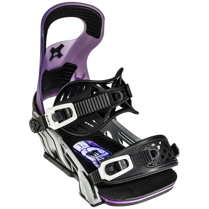 Bent Metal Logic Snowboard Bindings 2022 Purple