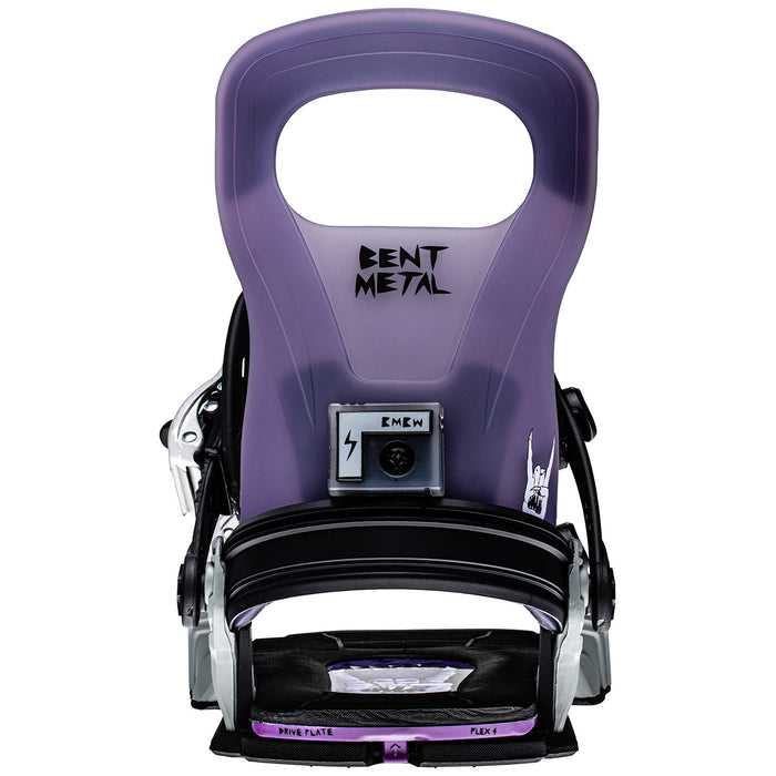 Bent Metal Logic Snowboard Bindings 2022 Purple
