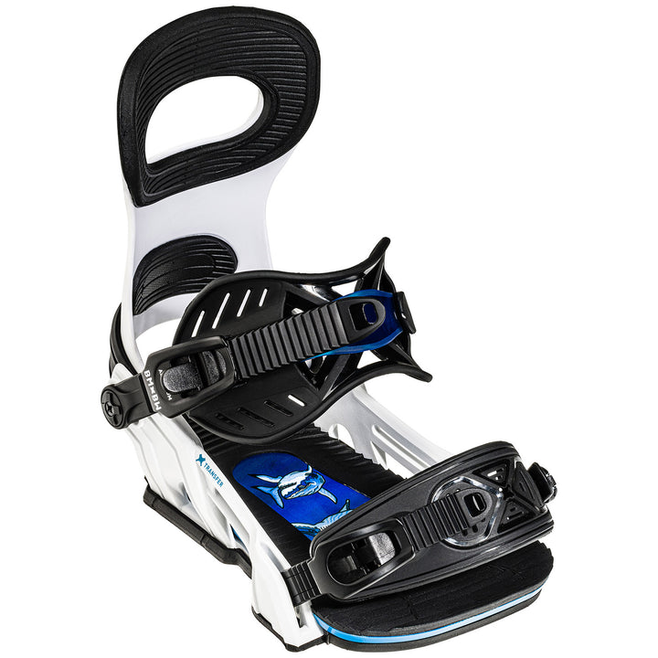 Bent Metal Transfer Snowboard Bindings 2022 White