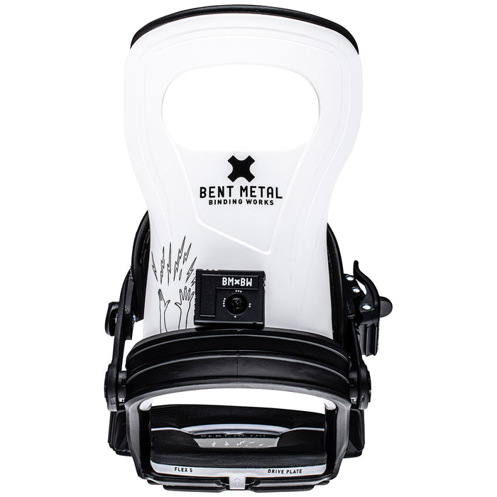 Bent Metal Metta Snowboard Bindings - Women's 2022 White