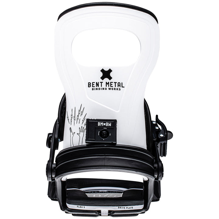 Bent Metal Metta Snowboard Bindings - Women's 2022 White