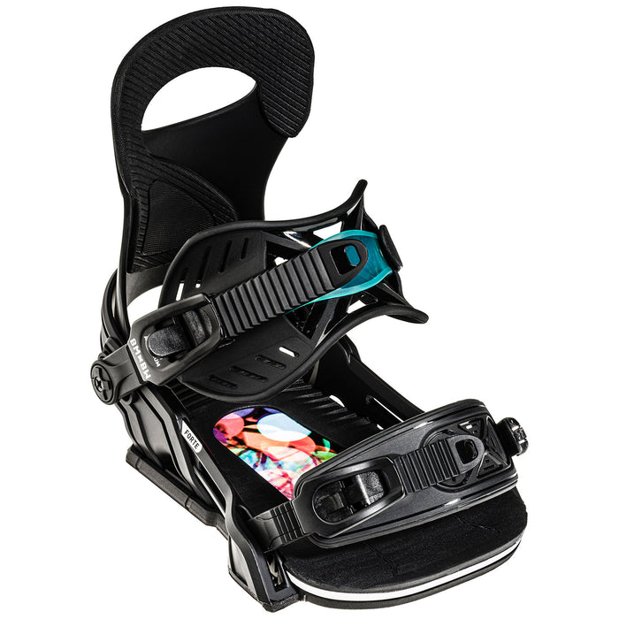 Bent Metal Forte Snowboard Bindings - Women's 2022 Black