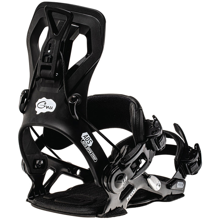 GNU Psych Snowboard Bindings 2023 Black