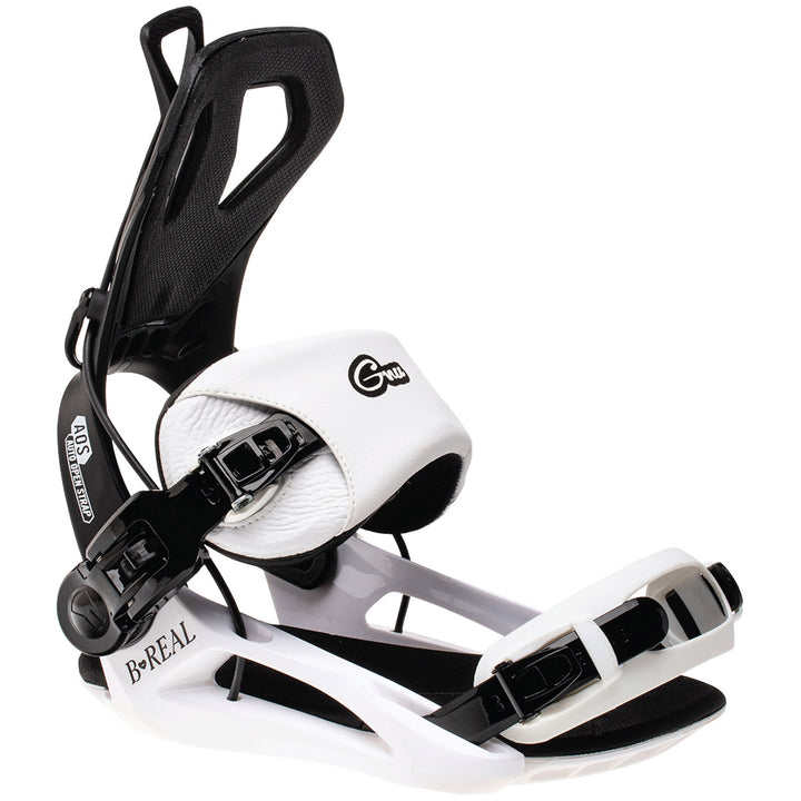 GNU B-Real Snowboard Bindings - Women's 2023 White