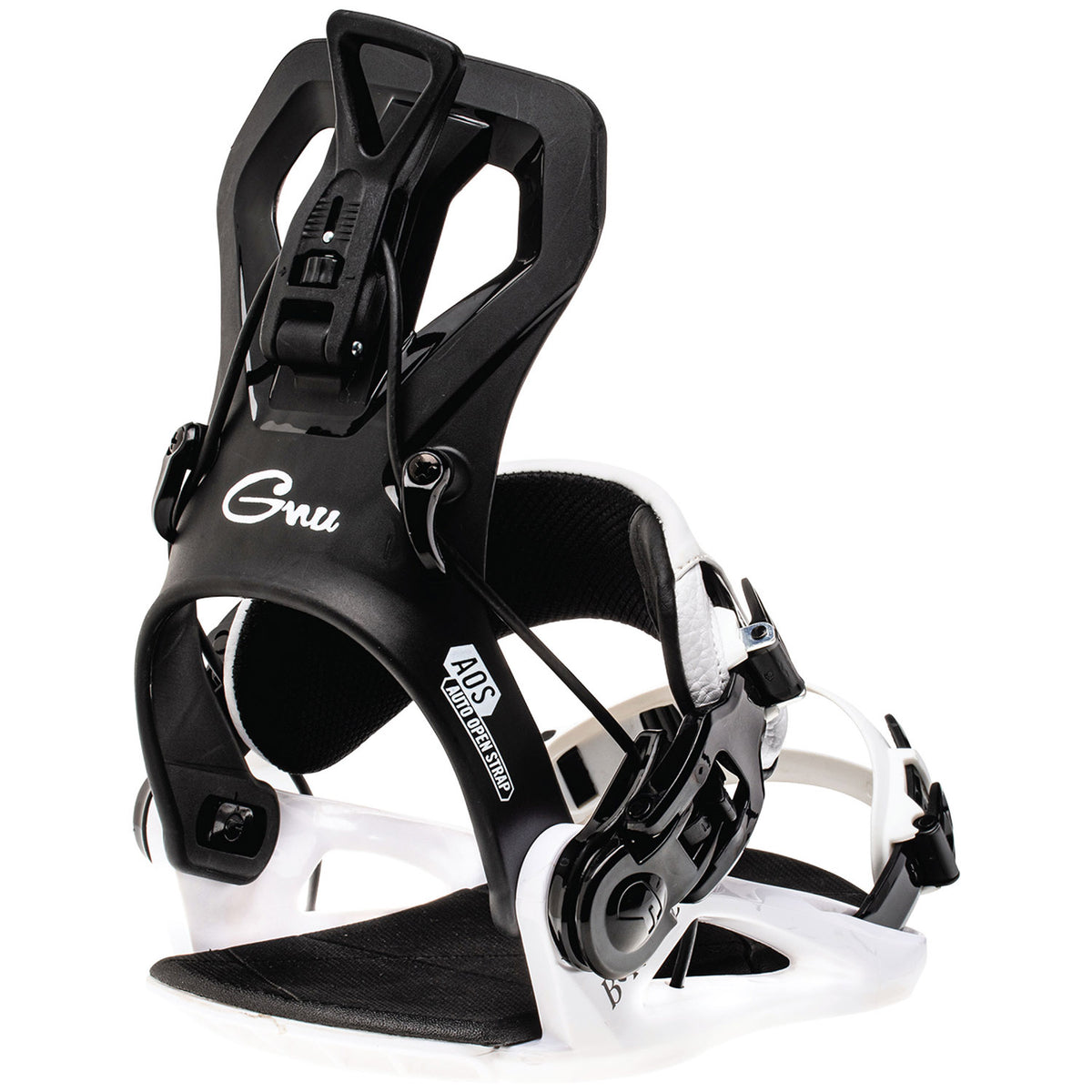 GNU B-Real Snowboard Bindings - Women's 2023 White
