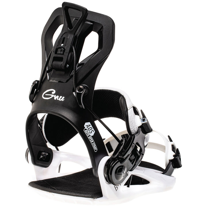 GNU B-Real Snowboard Bindings - Women's 2023 White
