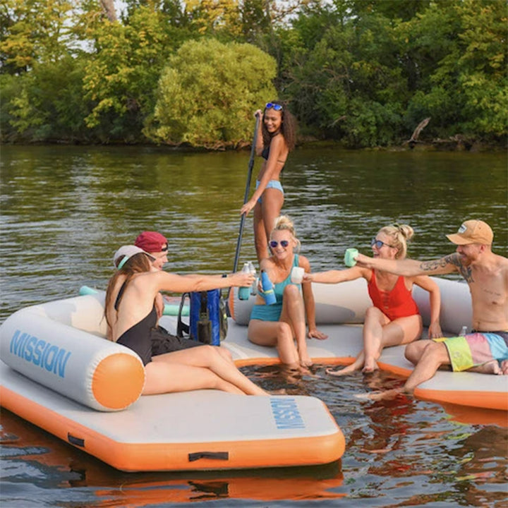 Mission Reef Inflatable Hex C Water Lounge