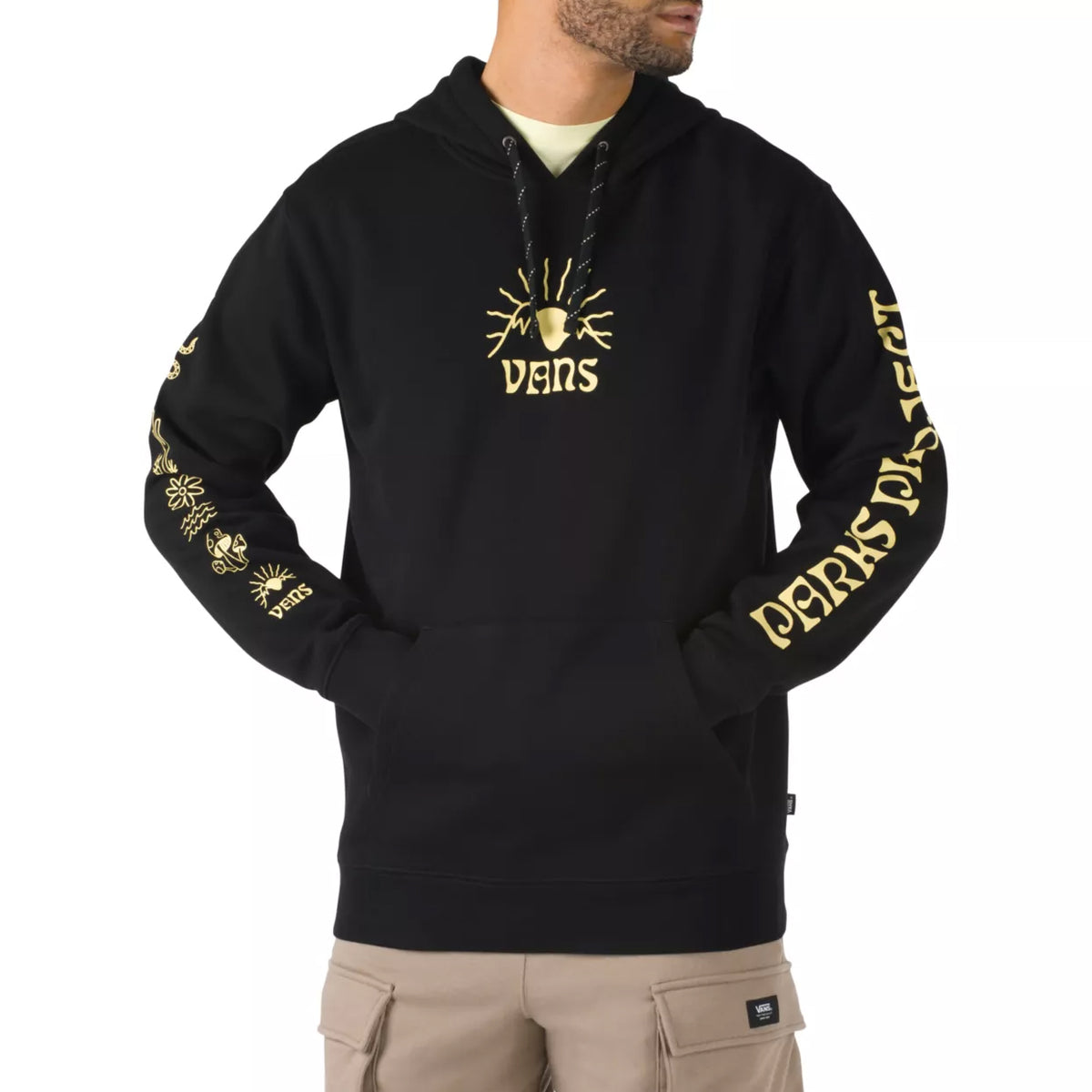 Vans x Parks Project Icon Hoodie - Men's Black