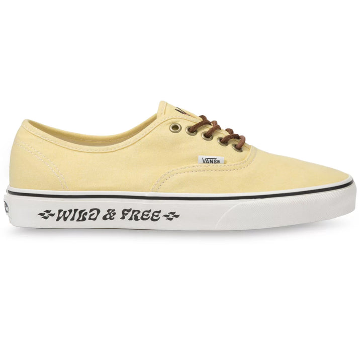 Vans x Parks Project Authentic Shoes - Unisex Mellow Yellow/Marshmallow (Parks Project)