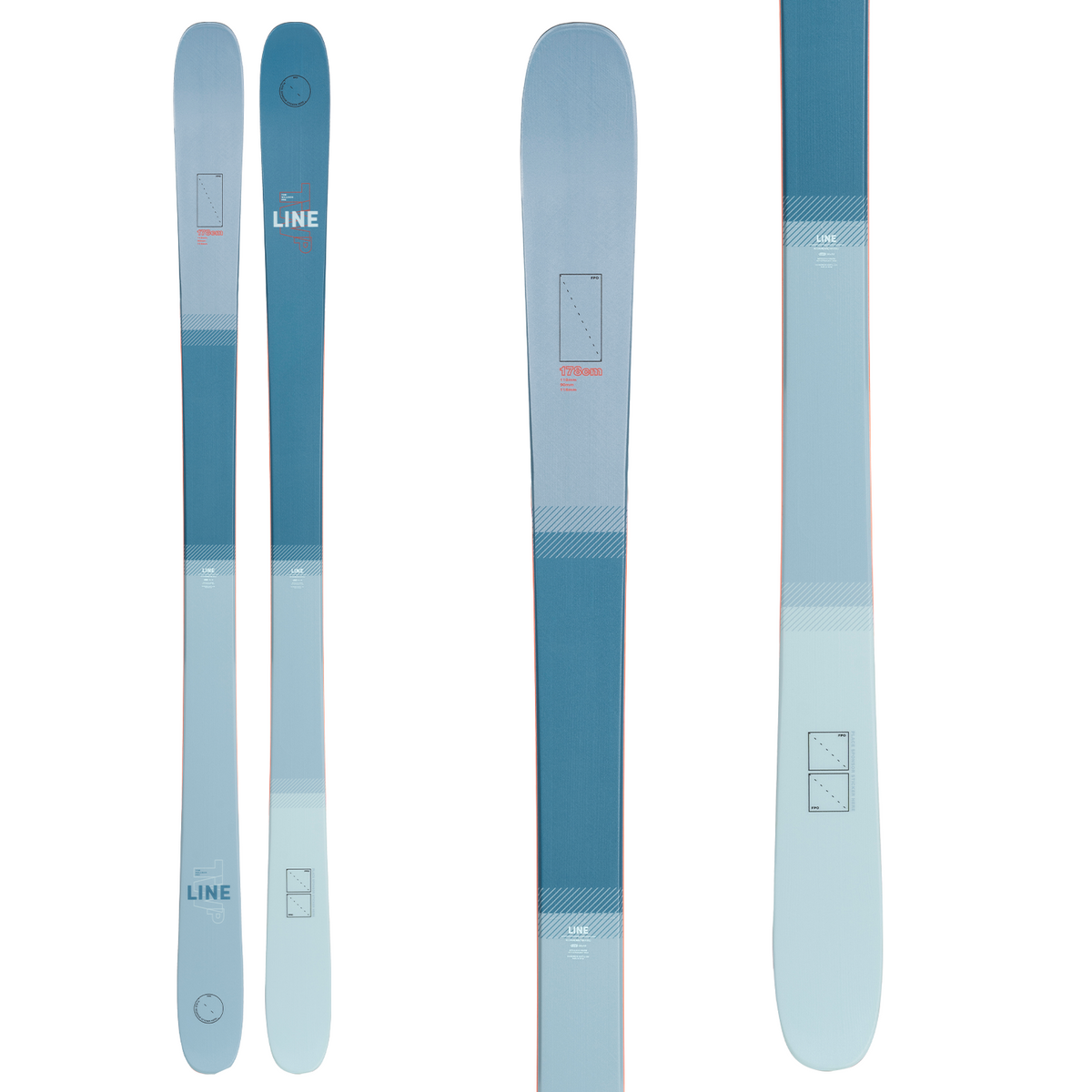 Line Skis Tom Wallisch Shorty Skis - Boys' 2022
