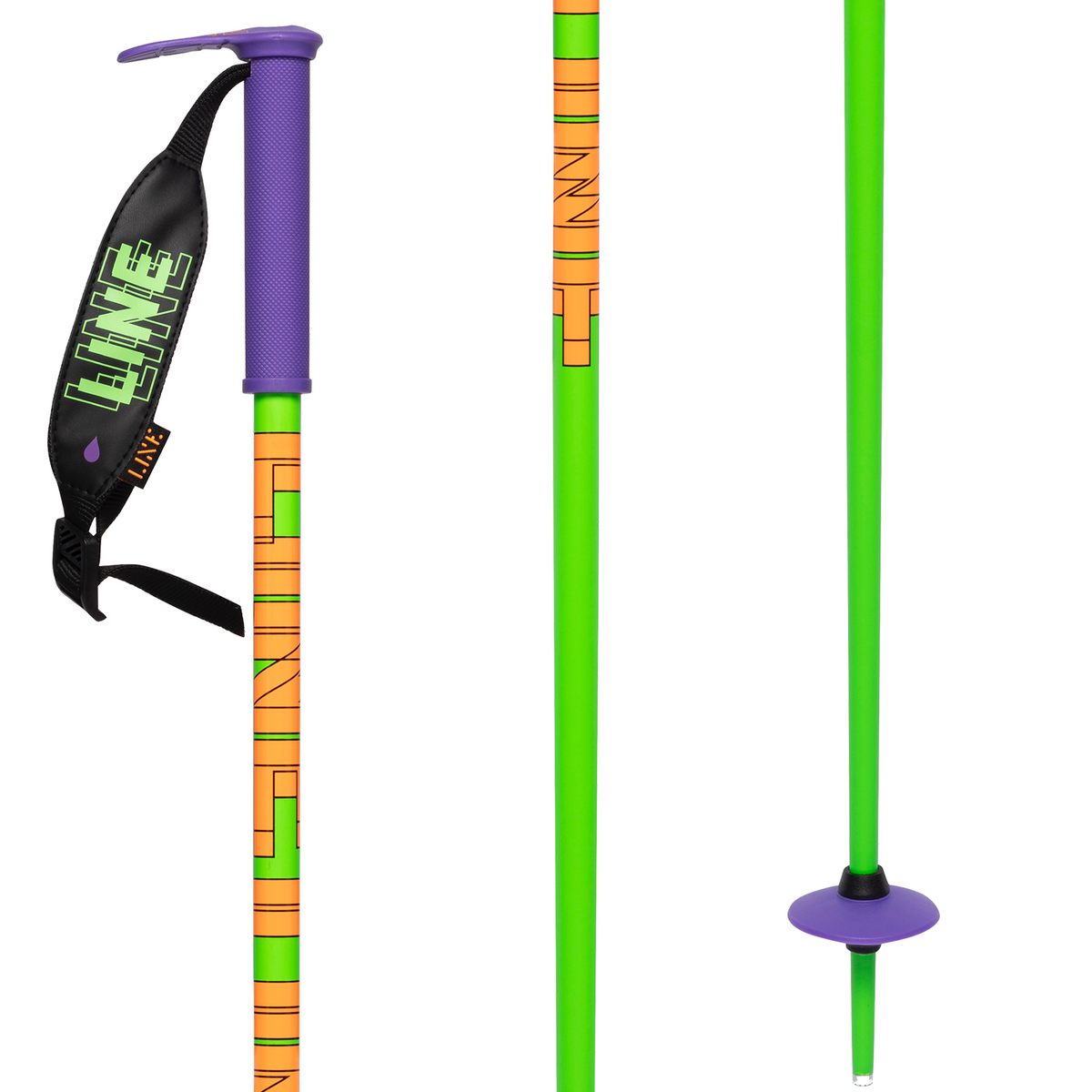 Line Skis Pin Ski Poles 2022 Slime