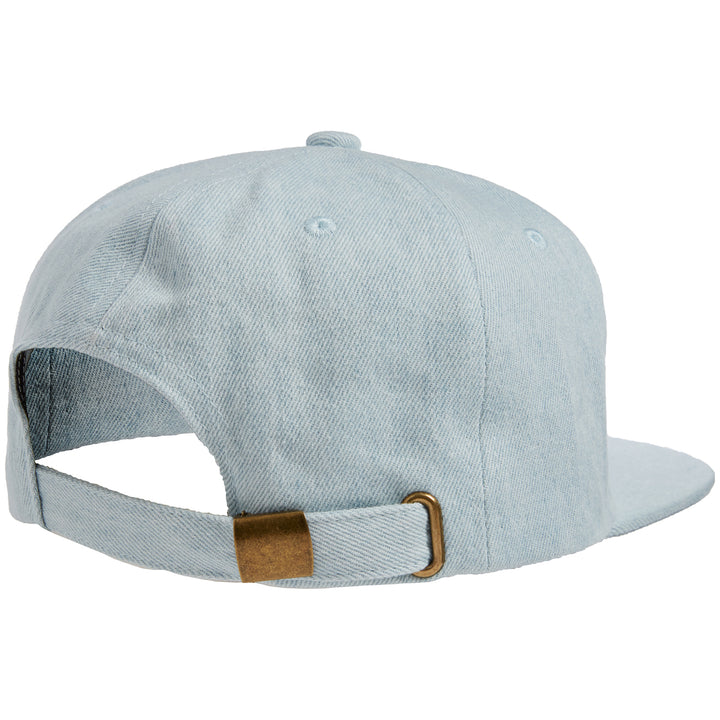 Autumn 5-Panel Strapback Hat Denim
