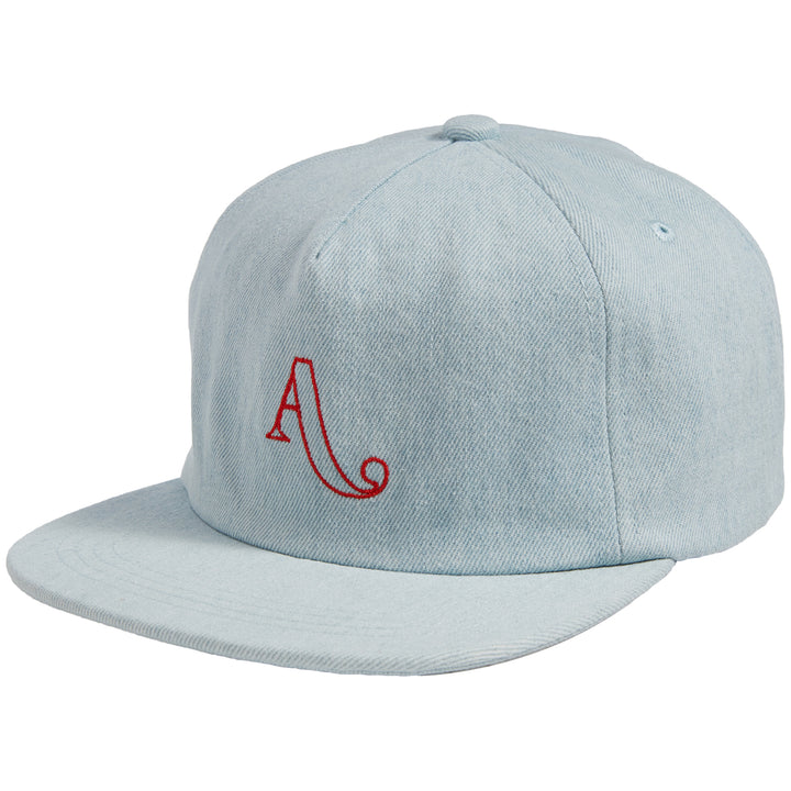 Autumn 5-Panel Strapback Hat Denim