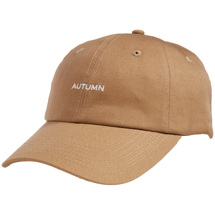 Autumn 6-Panel Strapback Hat Dark Khaki