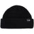 Autumn Shorty Double Roll Beanie Black