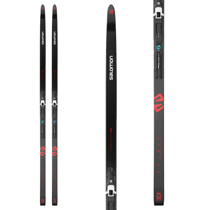 Salomon Snowscape 9 Skin Cross Country Skis + Prolink Shift Bindings 2023