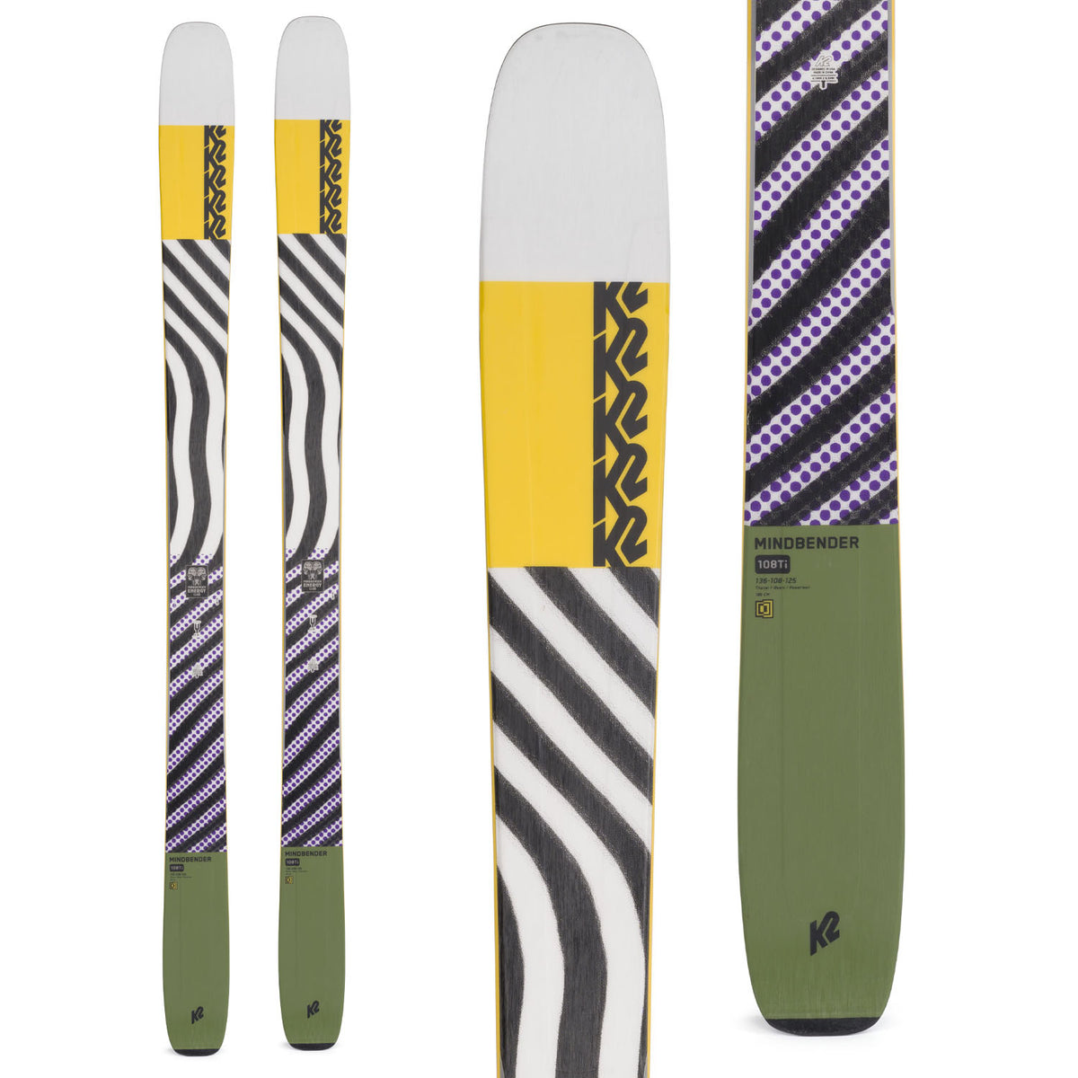 K2 Mindbender 108 Ti Skis 2022