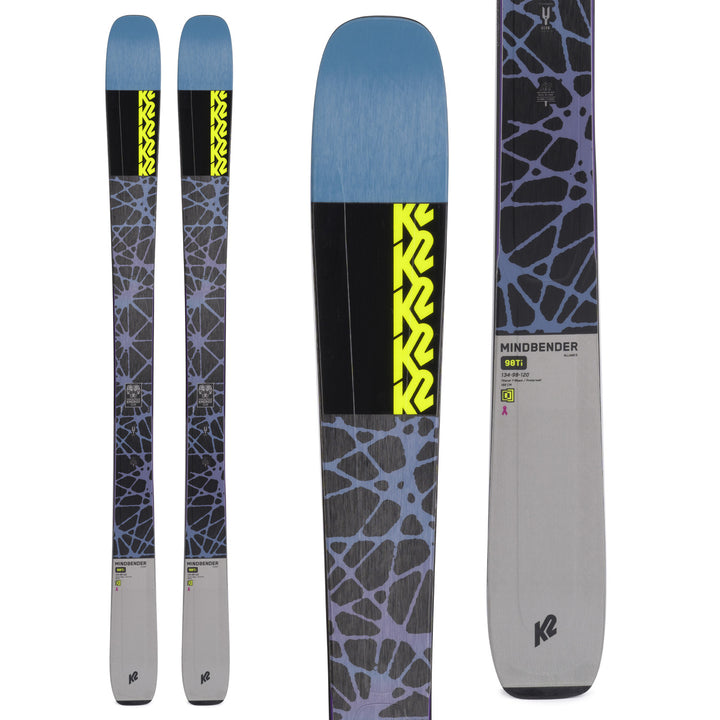 K2 Mindbender 98 Ti Alliance Skis - Women's 2022