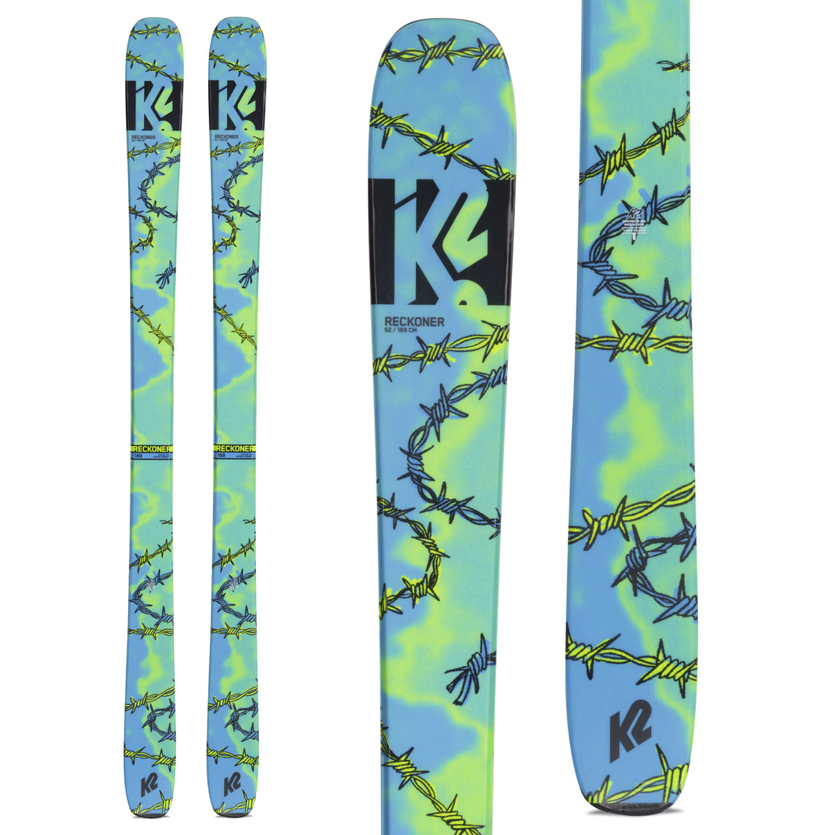 K2 Reckoner 92 Skis 2022