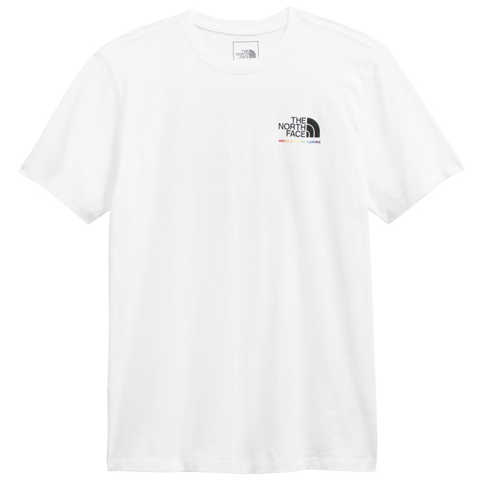 The North Face Pride Short Sleeve T-Shirt - Men's TNF White