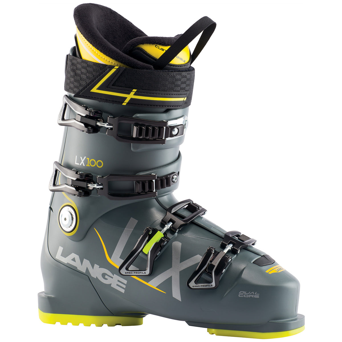 Lange LX 100 Ski Boots 2022 Thunder Grey