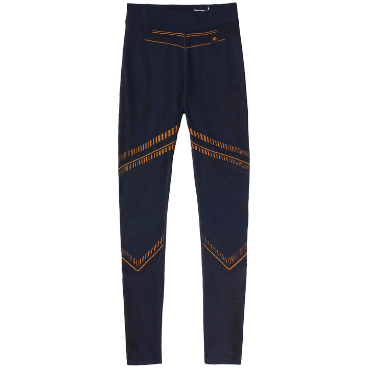 Smartwool IntraKnit Merino 200 Pattern Bottoms - Women's Deep Navy Mountain Warrior