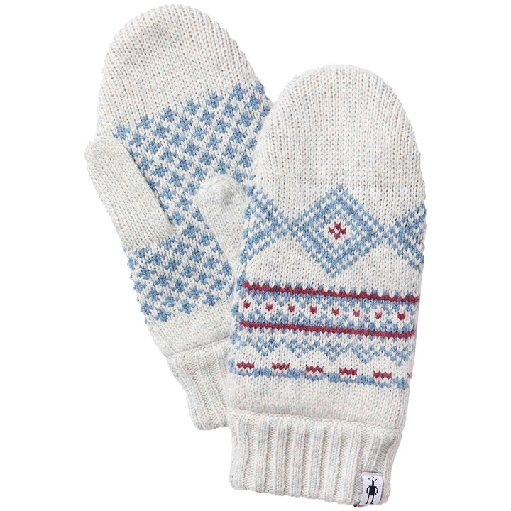 Smartwool Hudson Trail Nordic Mittens Ash Heather