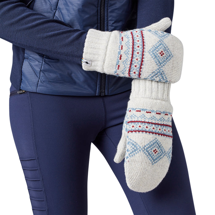 Smartwool Hudson Trail Nordic Mittens Ash Heather