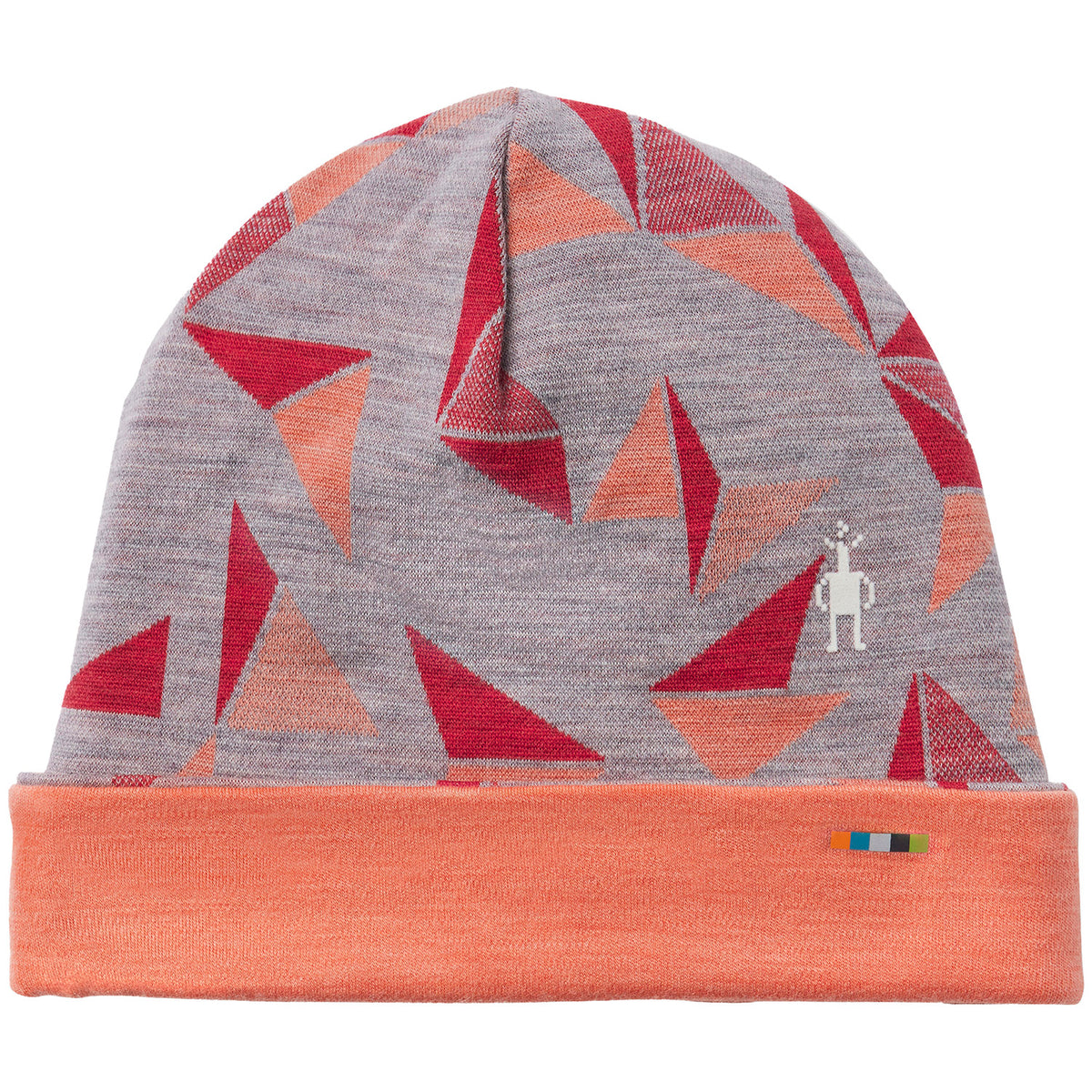 Smartwool Merino 250 Pattern Cuffed Beanie Light Gray Pinwheel
