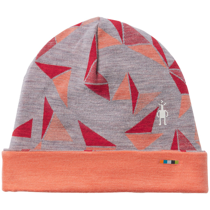 Smartwool Merino 250 Pattern Cuffed Beanie Light Gray Pinwheel