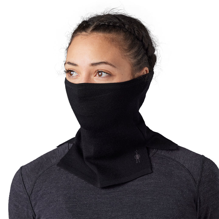 Smartwool Intraknit Merino 200 Neck Gaiter Black/Forged Iron