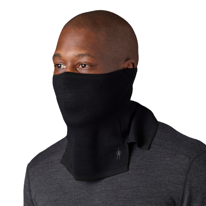 Smartwool Intraknit Merino 200 Neck Gaiter Black/Forged Iron