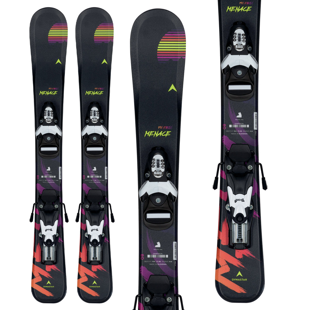 Dynastar My First Menace Ski + Team 4 Binding - Toddlers' 2021
