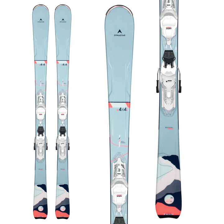 Dynastar E 4X4 2 Skis + XP 10 Bindings - Women's 2023