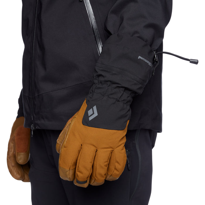 Black Diamond Soloist Gloves Dark Curry
