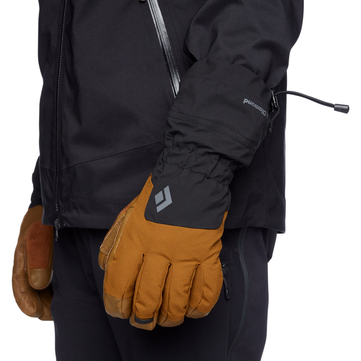 Black Diamond Soloist Gloves Dark Curry