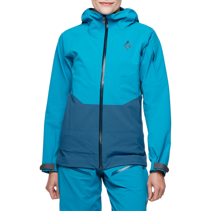 Black Diamond Recon Stretch Ski Shell Jacket - Women's Azul/Azurite
