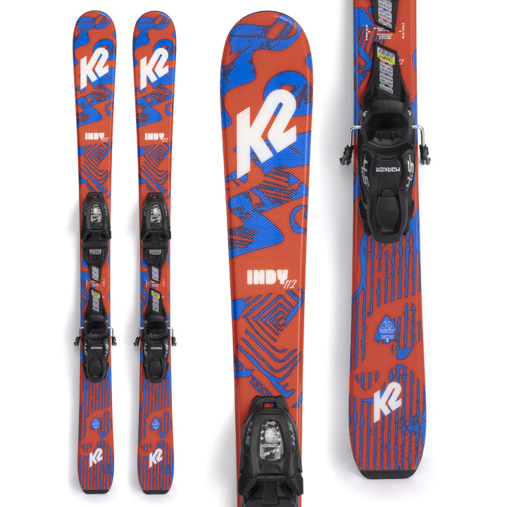 K2 Indy Skis + FDT 4.5 Bindings - Toddler Boys' 2022