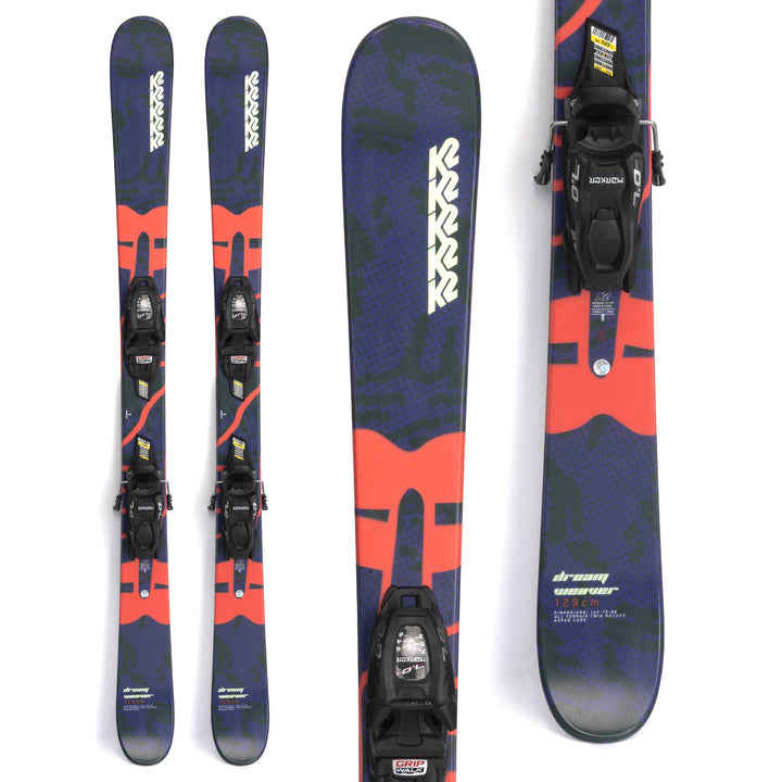 K2 Dreamweaver Skis + FDT 7.0 Bindings - Girls' 2022