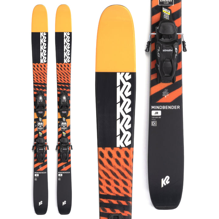 K2 Mindbender Jr Skis + FDT 4.5 Bindings - Kids' 2022
