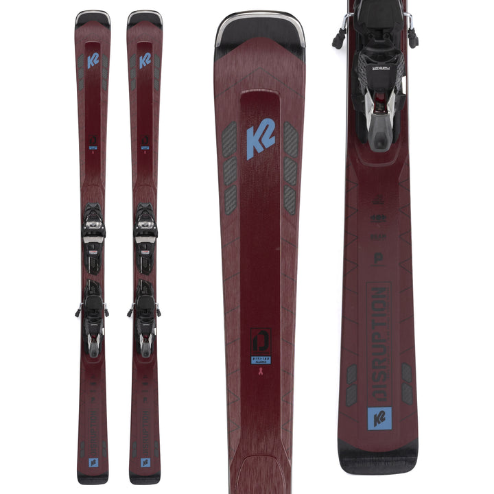 K2 Disruption 81Ti Alliance Skis + ERC 11 TCx Light Quikclik Bindings - Women's 2022