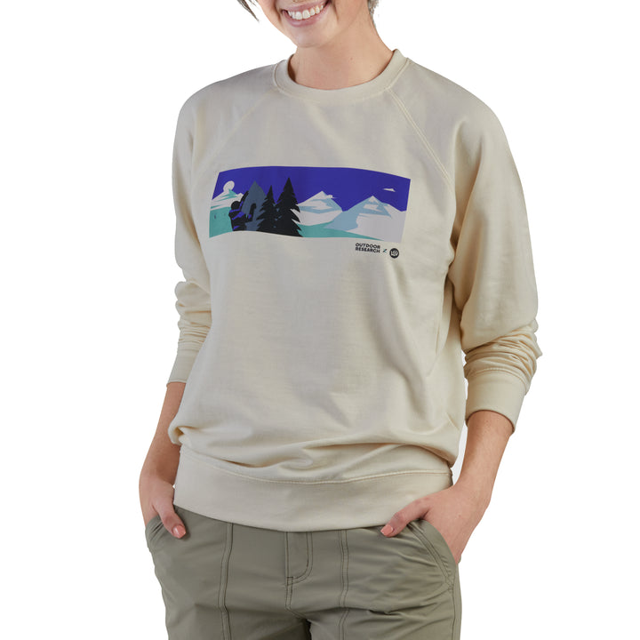 Outdoor Research x Urban Artworks Crewneck Fleece - Unisex Bone