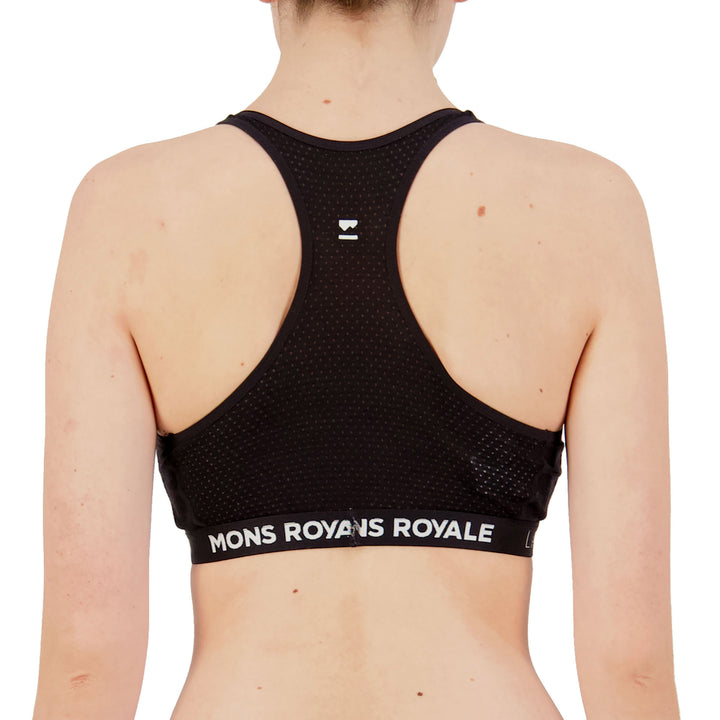 MONS ROYALE Sierra Sports Bra - Women's Black