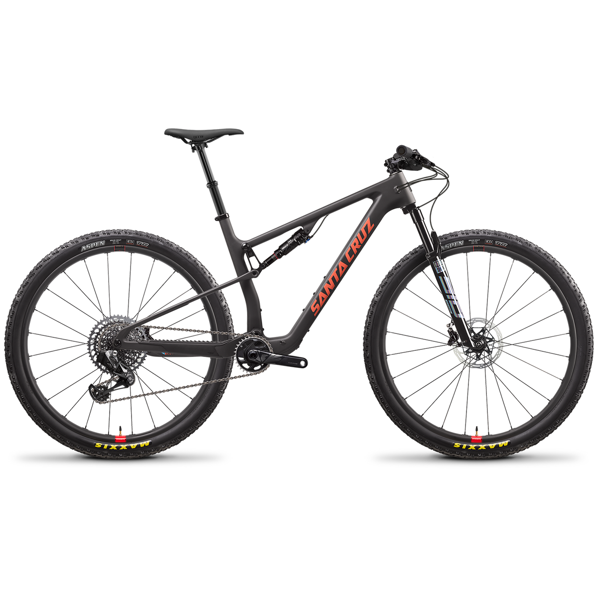 Santa Cruz Bicycles Blur CC X01 AXS Reserve Complete Mountain Bike 2022 Dark Matter