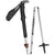 Atomic BCT Mountaineering SQS Adjustable Ski Poles 2024 Silver/Grey