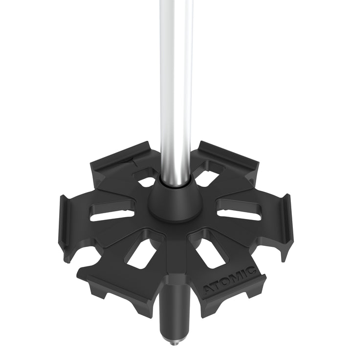 Atomic BCT Mountaineering SQS Adjustable Ski Poles 2024 Silver/Grey